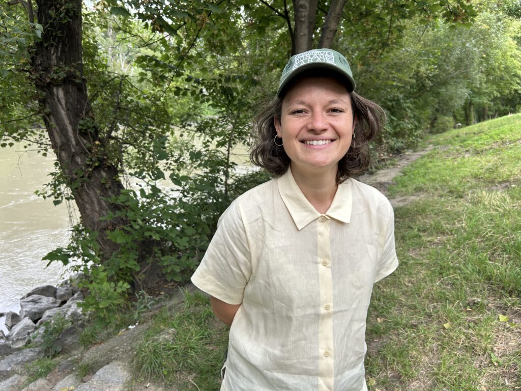 Anna Zettl, stellvertretende Vorsitzende des Schwimmverein Donaukanal