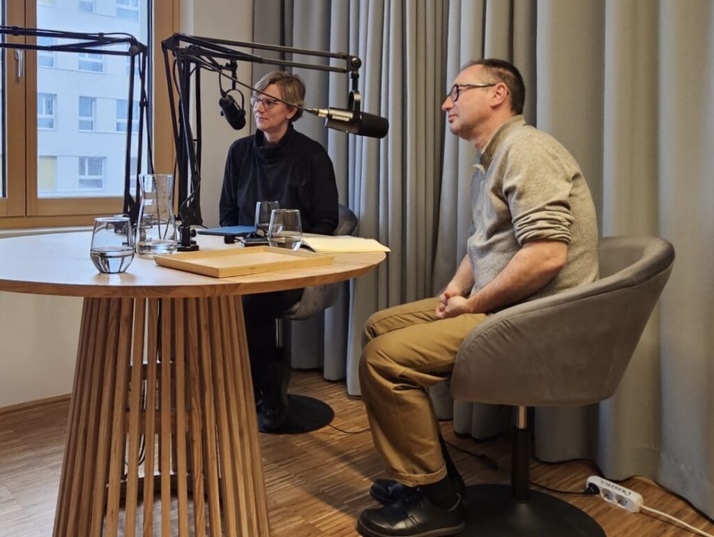 Podcast mit Sonja Harter vom Nord.Post und Bernhard Odehnal von Zwischenbrücken.