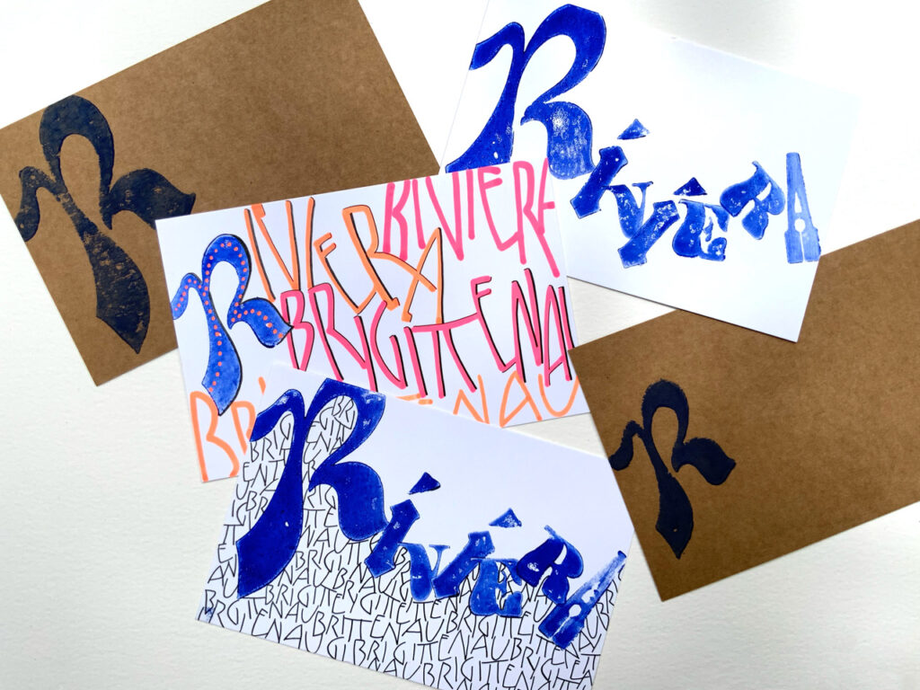 Schriften von Claudia Dzengel für die Riviera Brigittenau