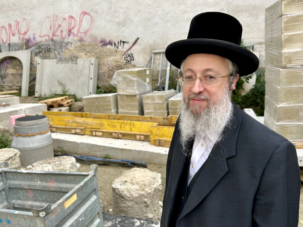 Sami Kern, Vizepräsident des orthodoxen Vereins Adass Jisroel. 