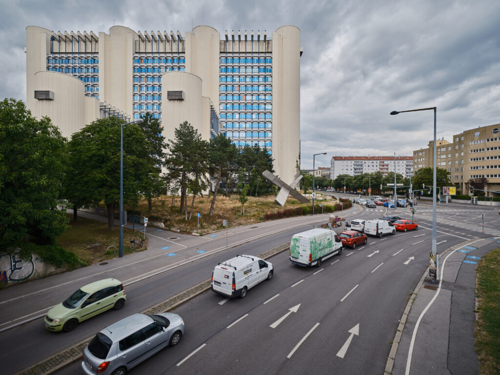 Die ehemalige AUVA-Zentrale in der Brigittenau an der Adalbert-Stifter-Straße
