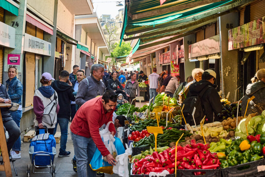 Der Hannovermarkt in der Brigittenau