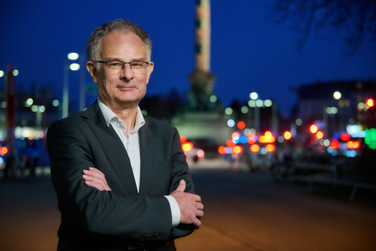 Markus Marterbauer in der Leopoldstadt