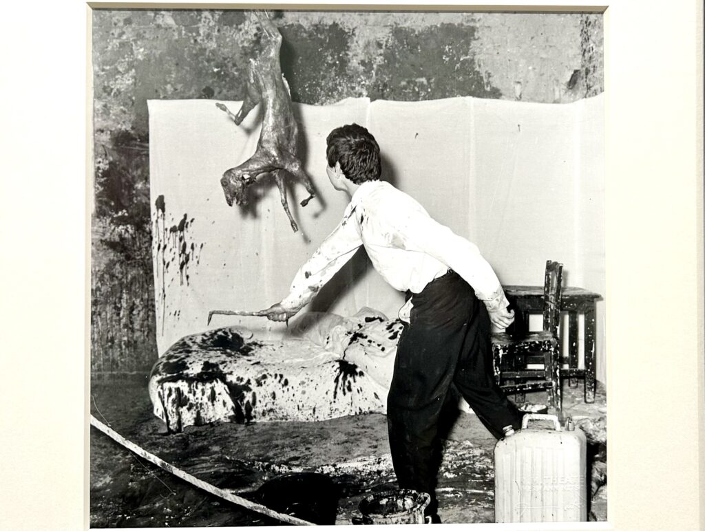 Hermann Nitsch im Perinetkeller, 1963