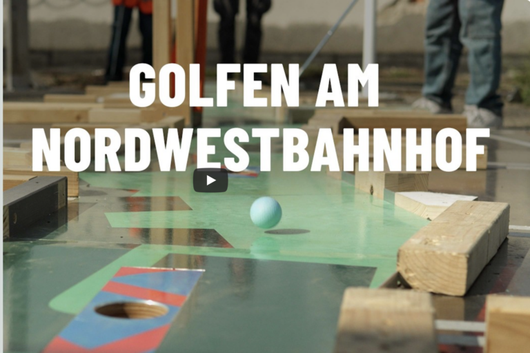 Urban Golf am Nordwestbahnhof