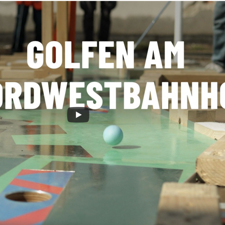 Urban Golf am Nordwestbahnhof